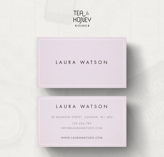 premade business card template unique design customizable