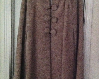 Faux Fur Cape circa 1960’s