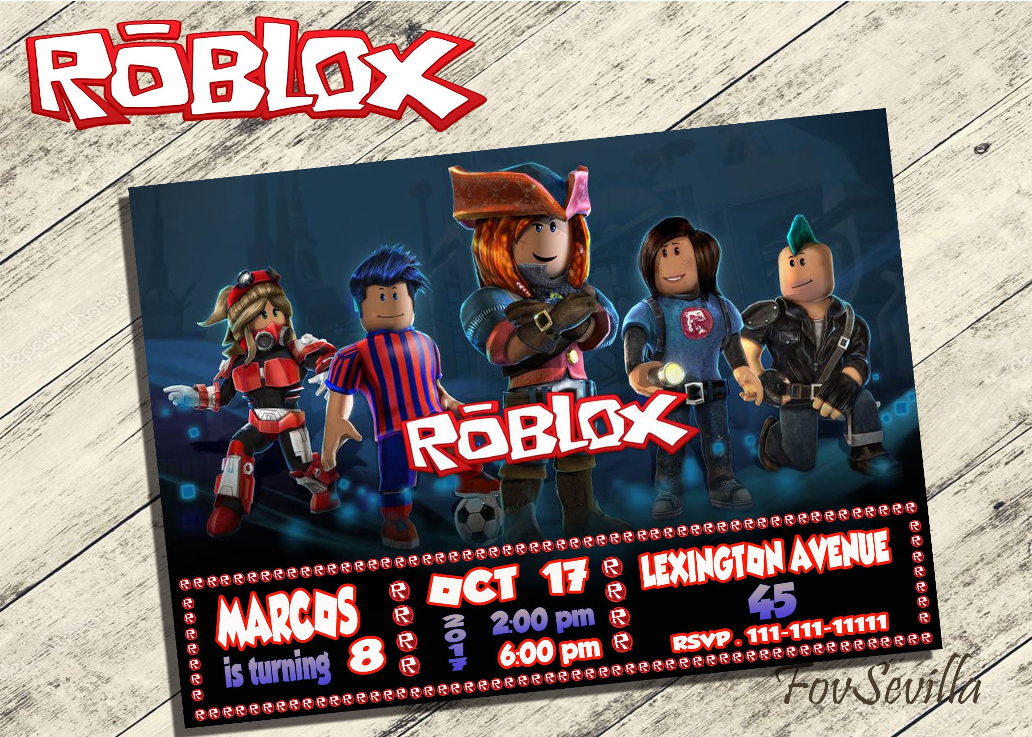 Invitaciones De Roblox Para Niñas : Kit Imprimible ROBLOX rosa Descarga