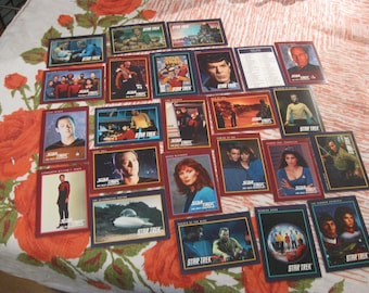 1991 star trek trading cards paramount pictures