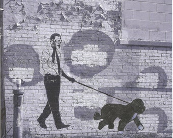 President Obama and Bo Graffiti- Washington DC
