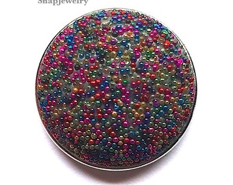 Snap Jewelry - Snaps made with Apoxie Sculpt & Micro Beads