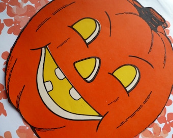Vintage Paper Jack O Lantern