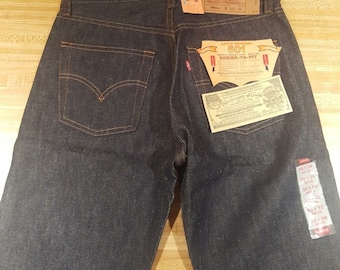 NWT Vintage Levi 501XX 1993 Mens Button Fly Jeans 30x36 90s