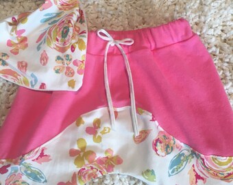 Baby pants and bib set