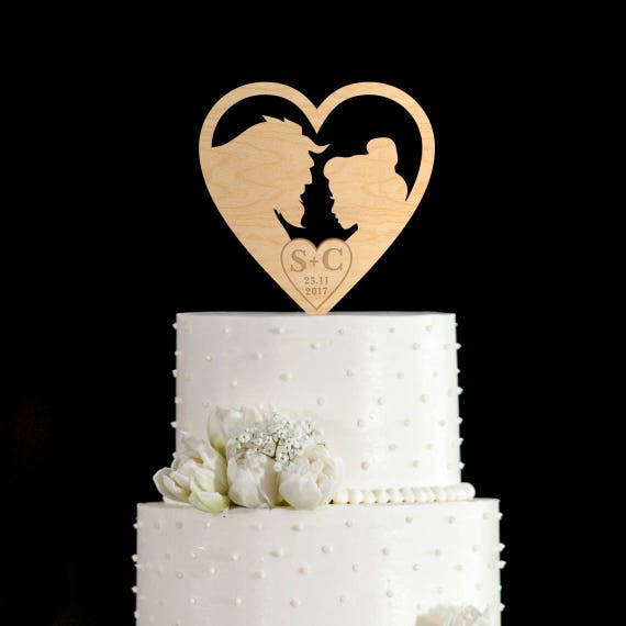 Beast Cake Topperbeauty Wedding Beast Cake Topper Beauty Wedding And The 57717