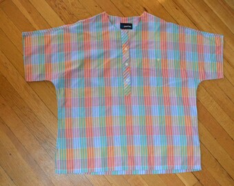 Panther blouse from the 80's/ boxy
