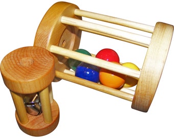 Ball & Bell Cylinder - Montessori Toys
