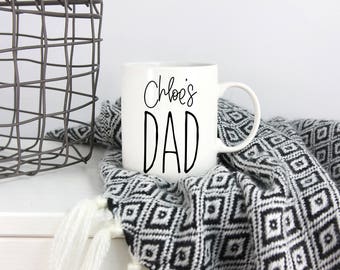 Custom Dad Mug, New Dad Gift, Dad Gift from Kids, Fathers Day Gift, New Dad, Personalized Dad Gift, Dad Mug, Funny Dad Gift, Dad Birthday
