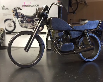 Custom motorcycle sculpture. I'll build your bike!