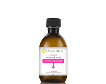 Evening Primrose Organic Oil 10ml 50ml 100ml