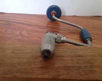 Stanley "Handyman" Bit Brace Blue Handles No. H1253A