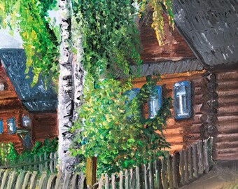The remains of life in the village