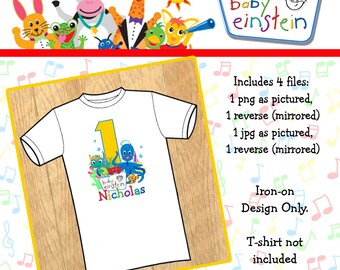 Baby Einstein Baby Neptune Oliver Iron on File