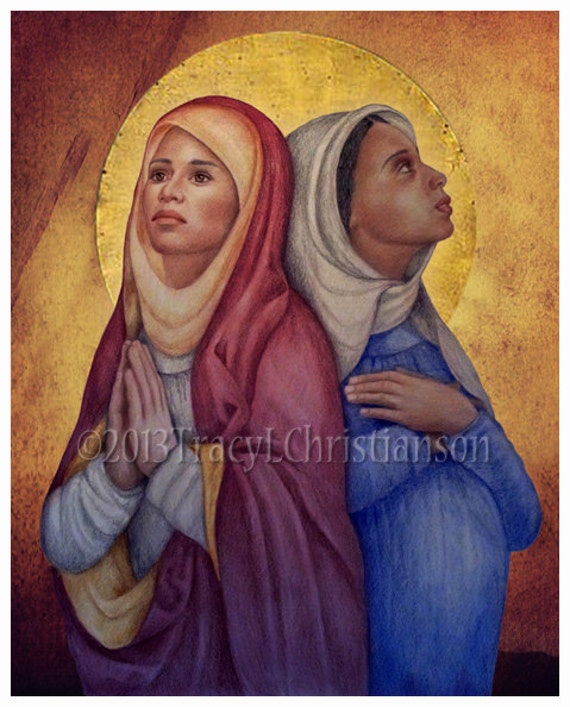Saints Perpetua and Felicity Catholic Patron Saints of