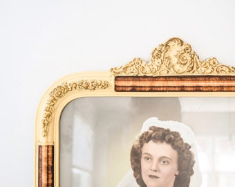 antique picture frames, antique framed photos, antique wood frames, vintage picture frames w/ original photos, matching pair available