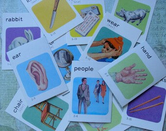 Vintage Picture Flash Card