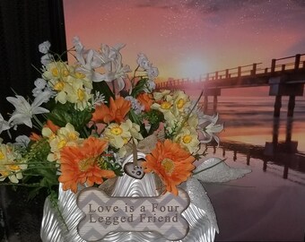 Pet floral arrangements