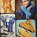 Knitting Patterns Hats Gloves Mittens Scarf Beehive Patons 148 Men Women Children Dickie Socks Golf Club Covers Paper Original NOT a PDF