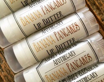 Banana Pancakes chapstick - little gift - under 5 - lip gift lip balm
