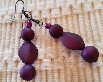 Purple Majesty Earings
