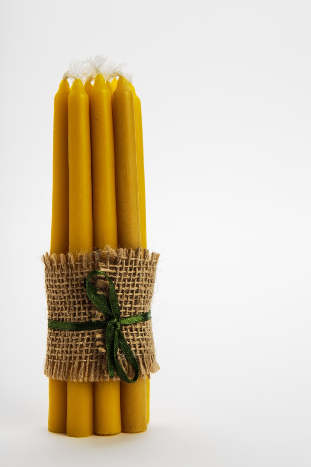 Set of 10 classic candles pretty gift for Christmas and other