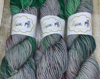 Worsted Superwash Wool "Goblins"