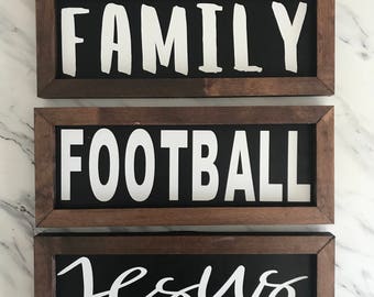 4x10 Mini Signs {Set of 3}