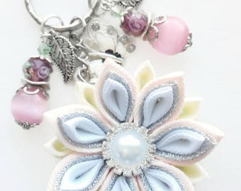 Personalized Womens Keychain/Beaded Keychain/Gift for girlfriend/Holiday Gift Idea