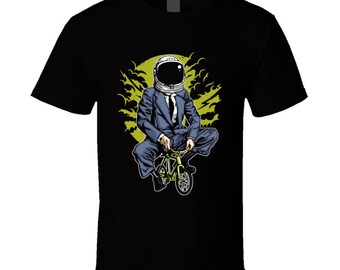 Bike To The Moon Mars Jupiter T-shirt