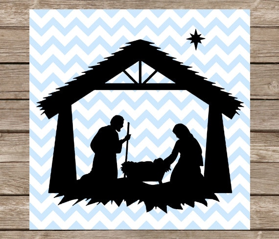 Download Nativity svg Christmas svg Nativity Scene svg Nativity