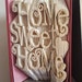 home sweet home book folding bookfold pattern