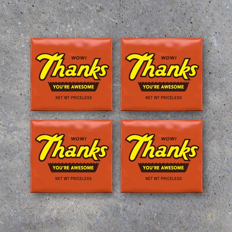 THANKS Reese's Peanut Butter Cup Toppers Printable