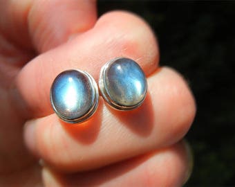 Labradorite Sterling Silver 925 earrings