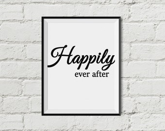 Happily Ever After Printable Banners