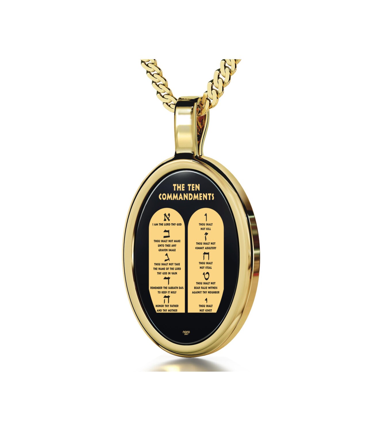 Jewish Jewelry Bible Verse Necklace Religious Pendant 10