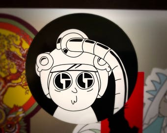 The Disco Biscuits / Rick and Morty Sticker