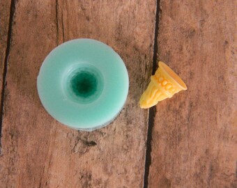 Silicone Flexible Mold - Ice Cream Cone