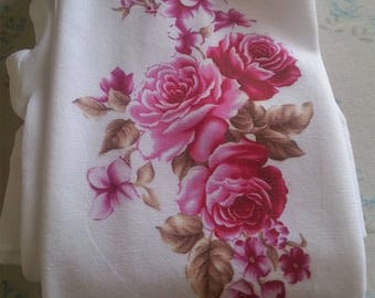 Flower Tights-Printed tights,Vintage Style- gift for her,Roses gifts,Valentines,Printed Roses.Printed Clothes