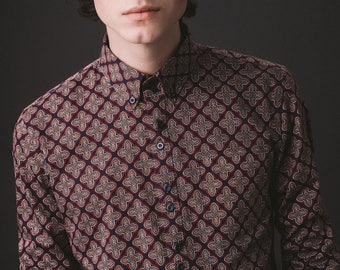 Mens Retro Geometric Soho Shirt