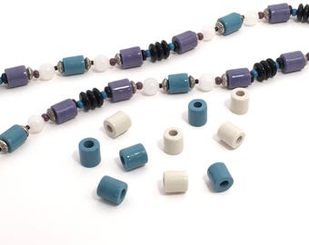 Porcelain Tubes with Gloss Finish, Limited Edition