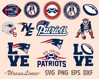 New England SVG Football svg Patriots svg Sport print Sport clipart Football clipart Football cut file