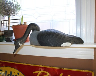 Large Vintage Victor Goose Decoy 20 Inch Country Farmhouse Decor