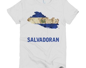 The El Salvador "Salvadoran" Flag (women)