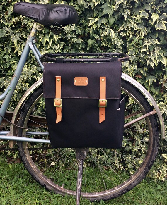 Waterproof Black Bicycle Backpack pannier/ bicycle