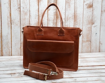 Women's Leather Bag, Leather handbags, leather laptop bag, Laptop bag, Laptop bag women, Leather messenger bag, Leather bags, bag and purse