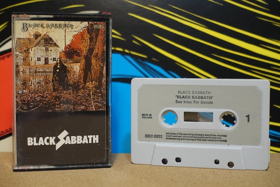 Black Sabbath (RARE Irish Pressing) by Black Sabbath Vintage Cassette Tape