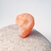 Carved Carnelian Skull Pendant - Destash