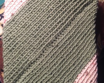 Handmade crochet hot pad