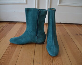 Vintage 1960s suede Go-Go boots